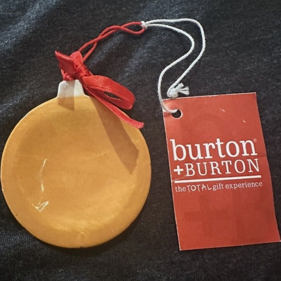 Burton and Burton Basketball Ceramic Ornament - Picture 2 of 2